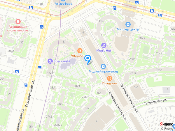 Центр медицины плода по адресу Комендантский проспект, 10к1 на карте