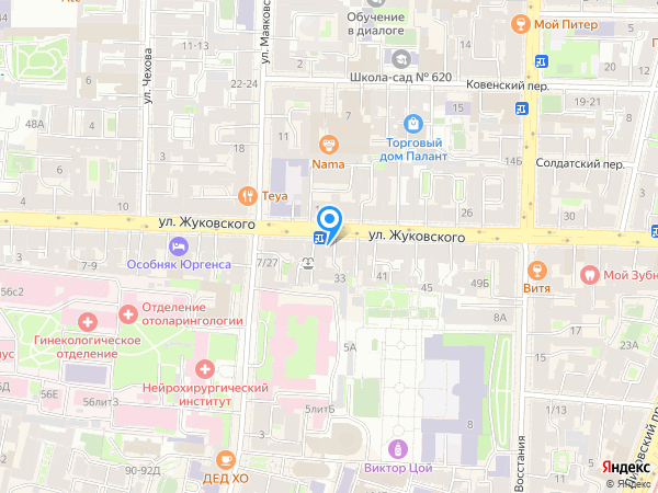 Нотариус Маркова Лариса Николаевна на карте