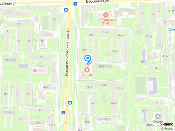 ТвойДок на карте