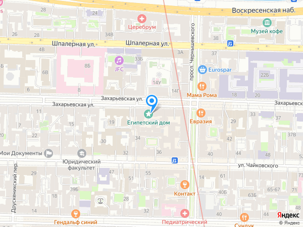 Салон «ЛИСА» на карте