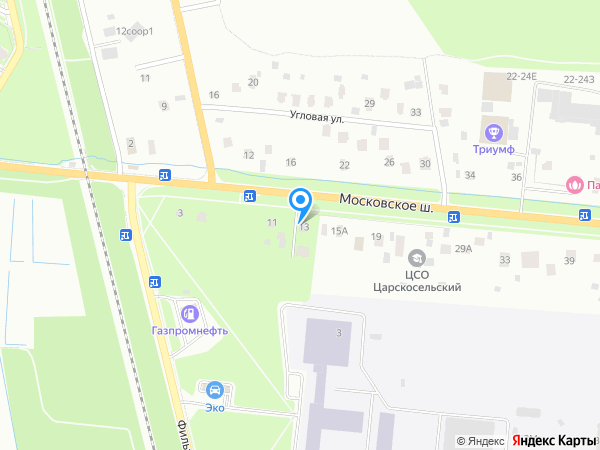 Техосмотр в СПб на Московском шоссе, 13 на карте
