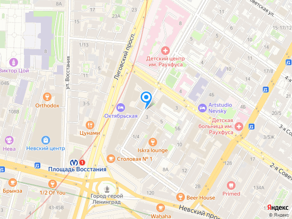 Кот Матроскинн на карте