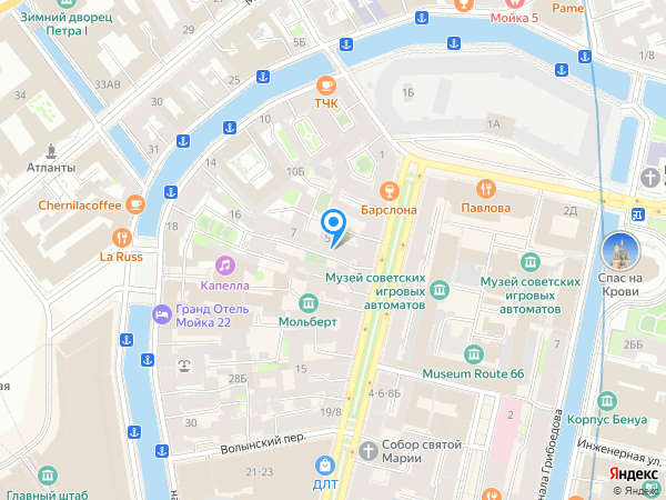 Детский сад 43, Центральный район на карте