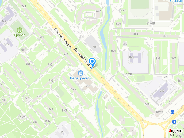 Детский сад 62, Кировский район на карте