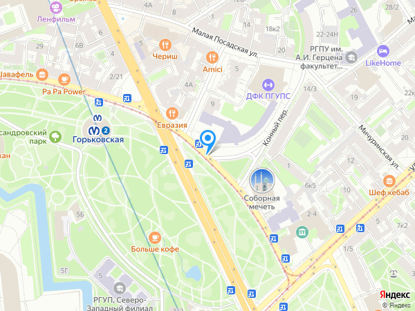 Школа подводного плавания Барб Дайвер на карте