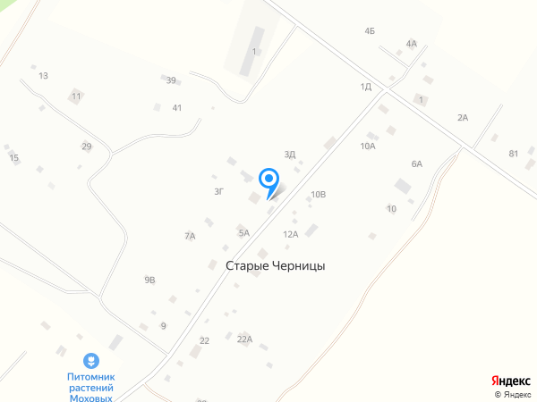 КП «Финская деревня Юг» на карте