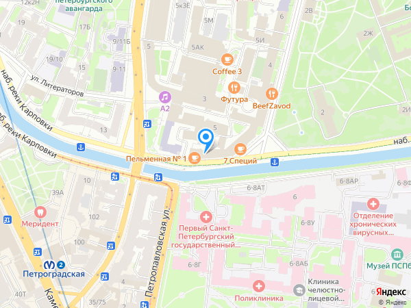 База отдыха Заветное на карте