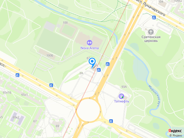 Азбука Спорта (NOVA-ARENA) на карте