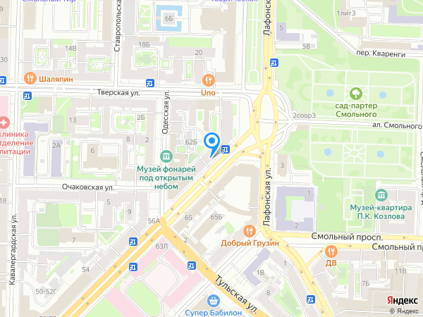 Детский сад 48, Центральный район на карте