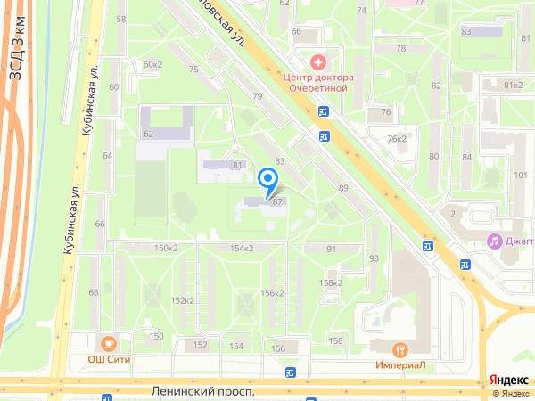 Детский сад 16, Московский район на карте