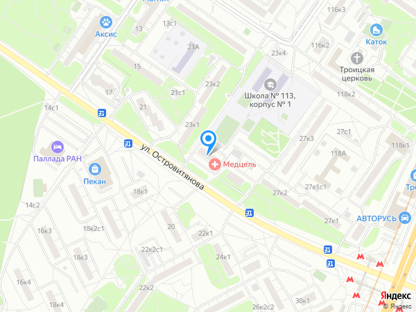 Городской Медицинский Центр на карте