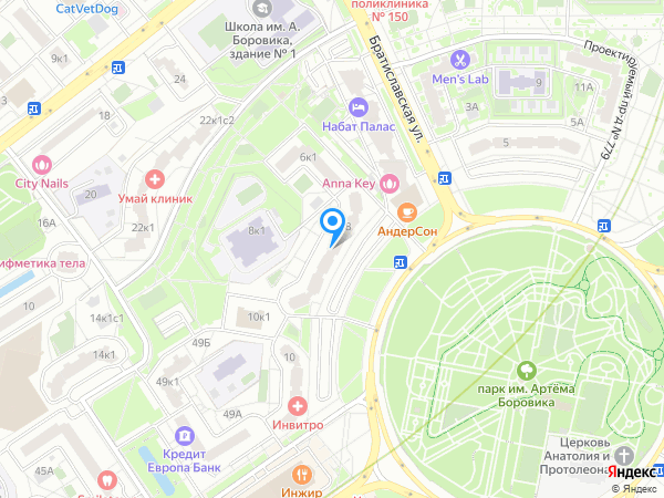 Ренессанс Смайл на карте