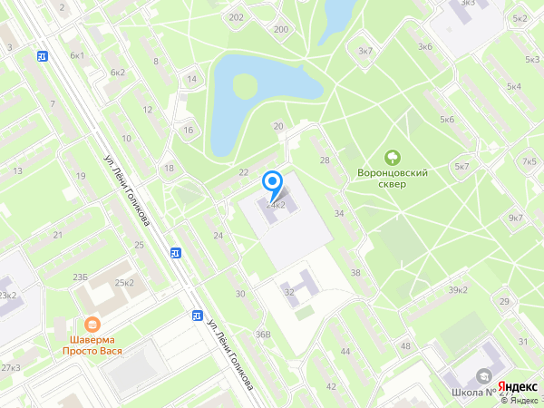 Детский сад 27, Кировский район на карте