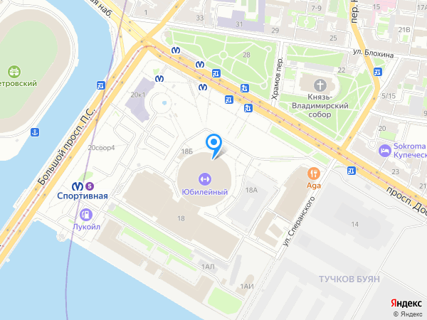 Клуб SBS на карте