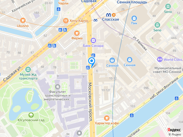 Гудзон на карте