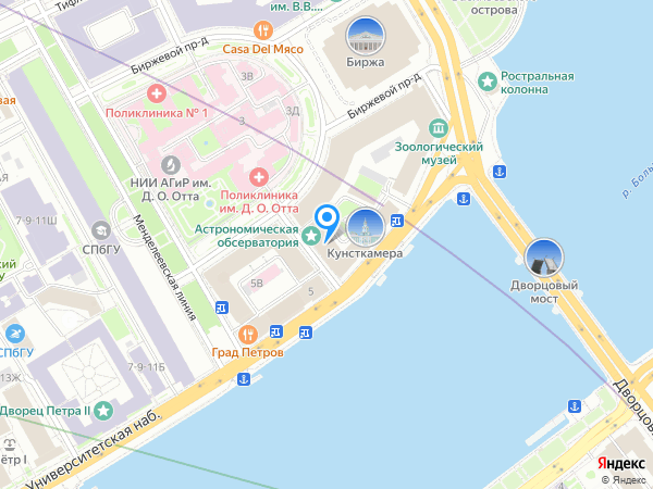 Старая таможня на карте