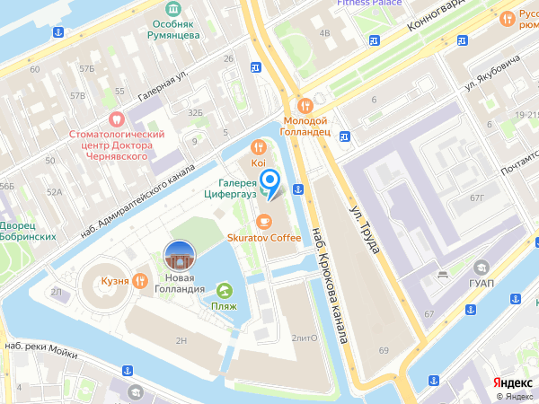 Ferma Burger на карте