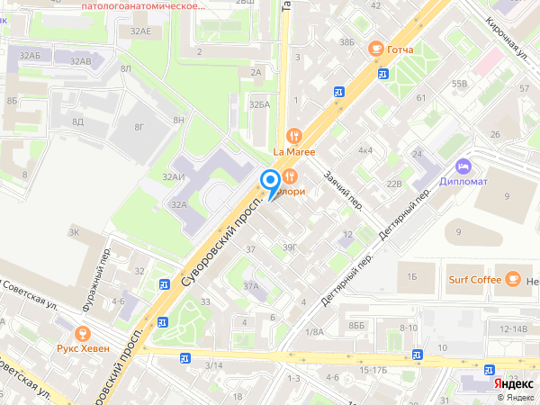 Шеф-шаверма на карте