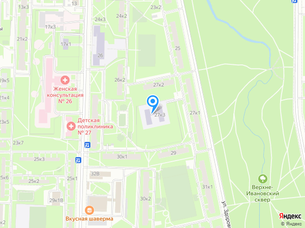 Детский сад 37, Красносельский район на карте