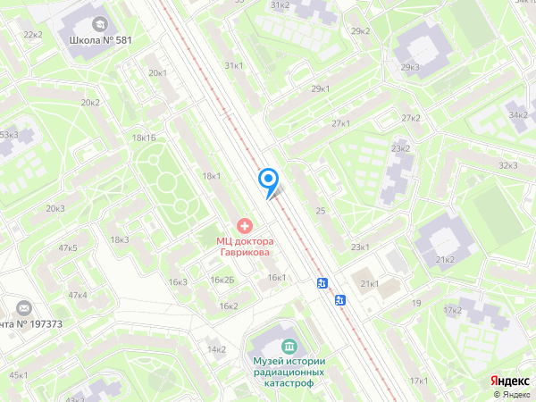 Офис продаж ЖК Приморский на карте