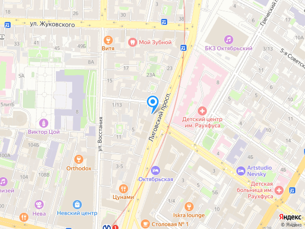 Новое литературное обозрение на карте
