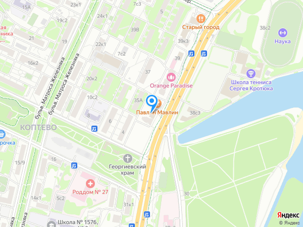 Стоматология SMILE-CITY м.Войковская на карте