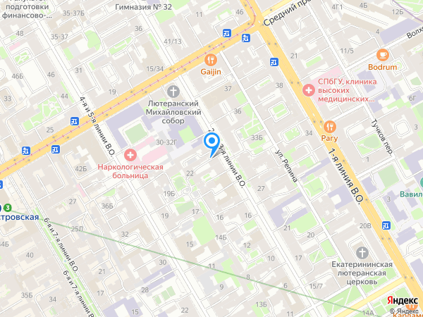 Деметра на карте