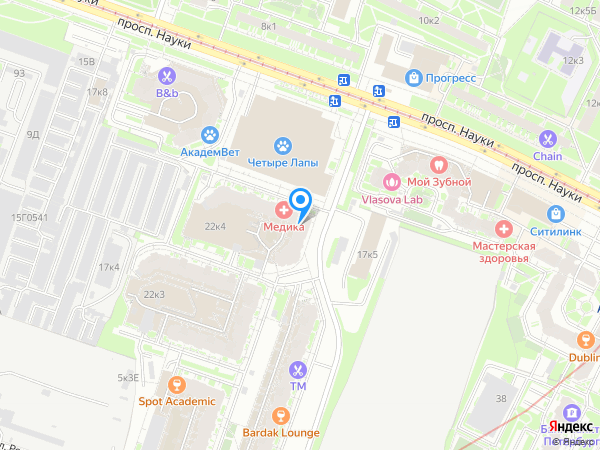 Центр медицины плода по адресу Гжатская улица, 22к4 на карте
