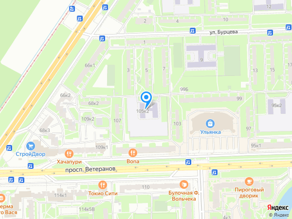 Детский сад 15, Кировский район на карте