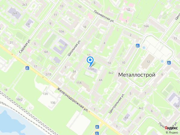 Детский сад 3, Колпинский район на карте