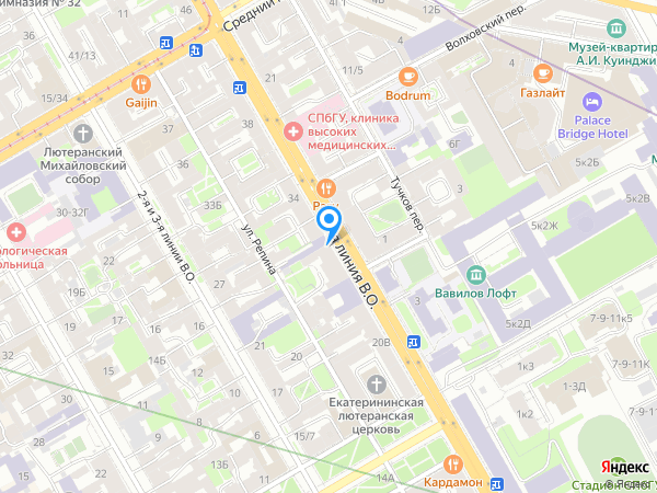 Студия Натальи Шороховой на карте
