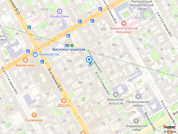 Натяжные потолки "Гранд" на карте
