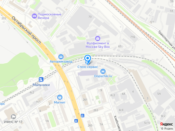Стоматологическая клиника ХОРОШЕЕ НАСТРОЕНИЕ на карте