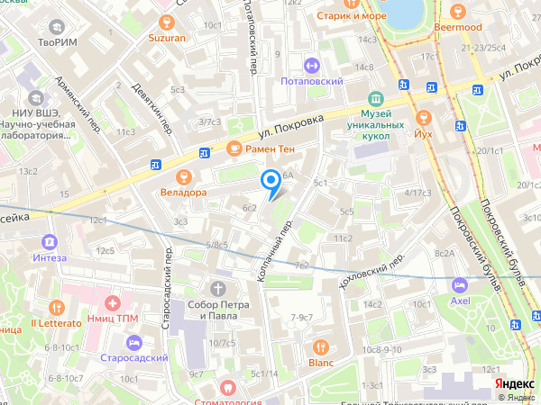Стоматология SHANDORA DENTAL CLINIC на карте