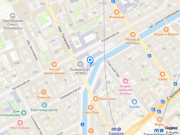 Ресторан Allegro на карте