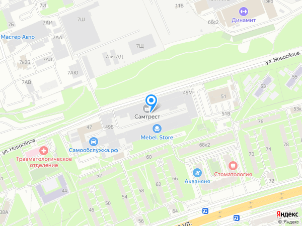 ООО ОхтаСтройСнаб на карте
