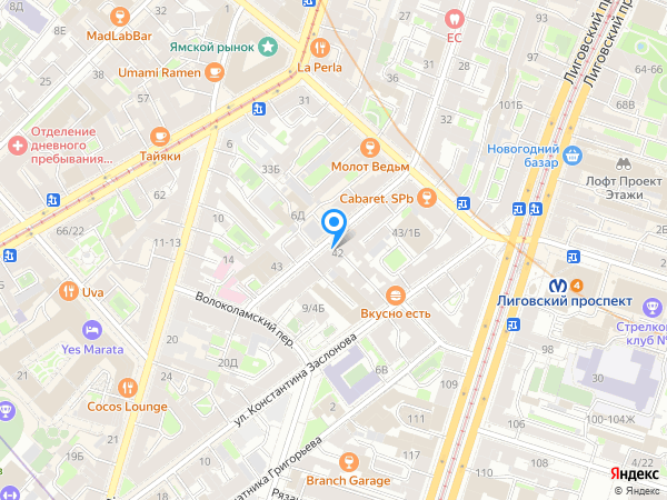 «Самооборона СПБ» на карте