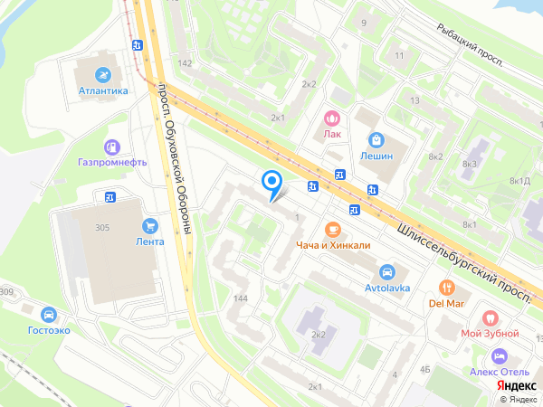 Стоматология АРКАДИЯ на карте