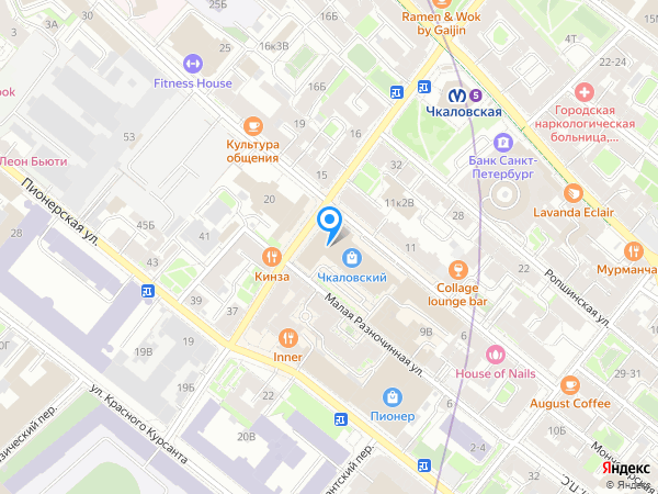 Центр оформления справок на карте