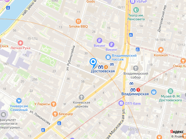 Flyprint Express на карте
