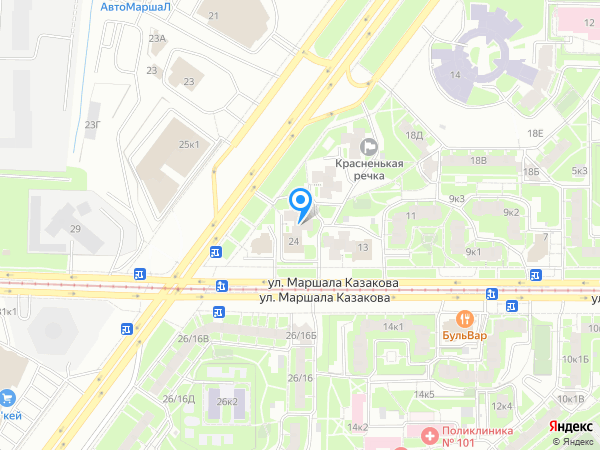 Босфор на карте