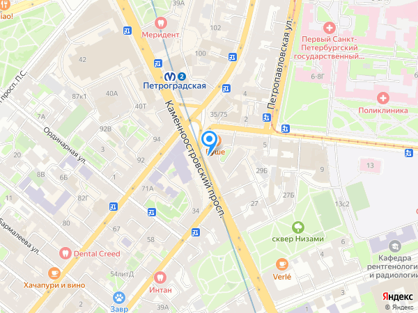Демонтир на карте