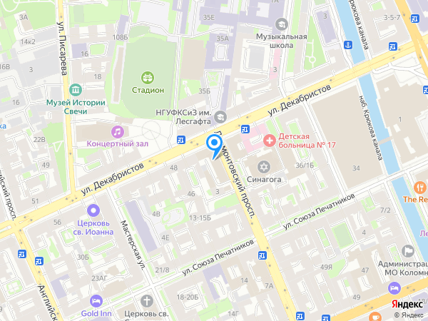 Федеральный Центр Наркологии Нарко-Воля на карте