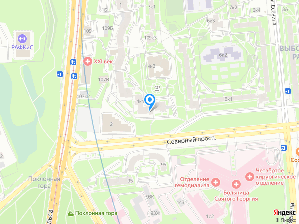 Семейный Институт Спорта и Отдыха на карте