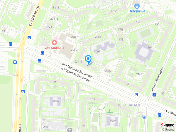 Первое печатное агентство, ООО на карте
