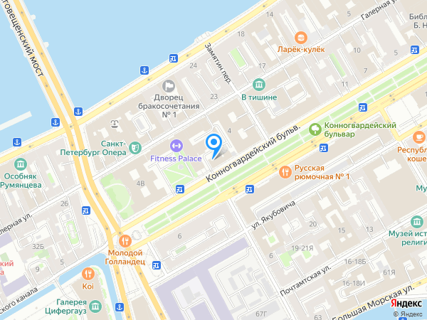 Fitness Palace на карте