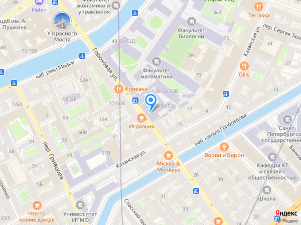 Zoom на карте