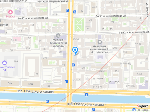 Детский сад 118, Адмиралтейский район на карте