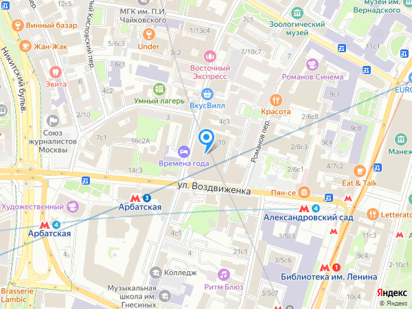 Аренда Дом.РФ на карте