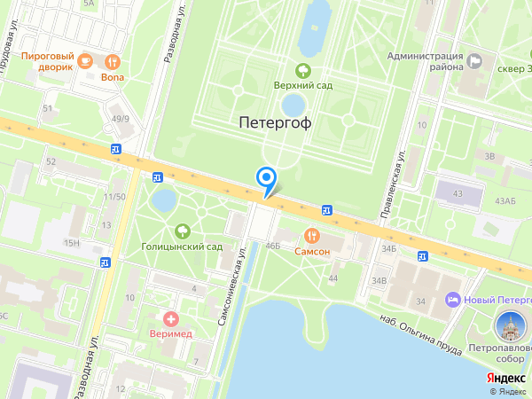 Самсон на карте